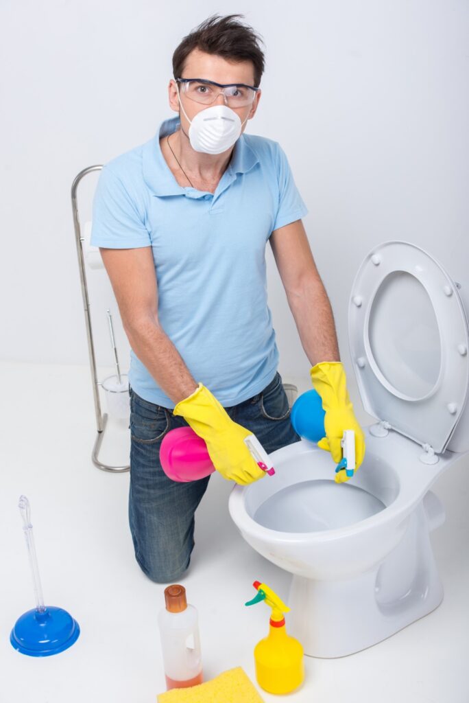 wash room cleaning in deep cleaning services