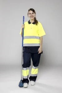 a jinitor is standing with the mop
