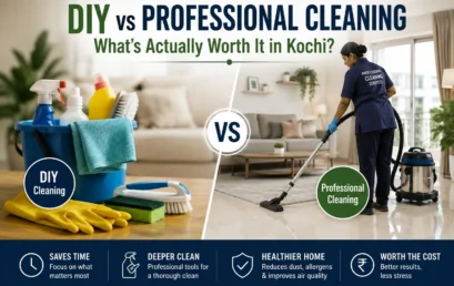Home Cleaning Services in Kochi: DIY vs Professional Cleaning — What’s Actually Worth It