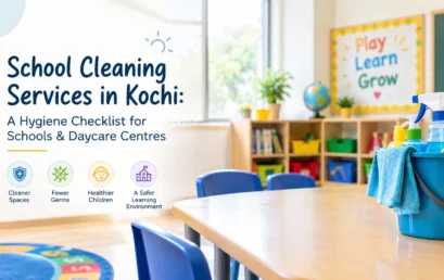 School Cleaning Services in Kochi: A Hygiene Checklist for Schools & Daycare Centres