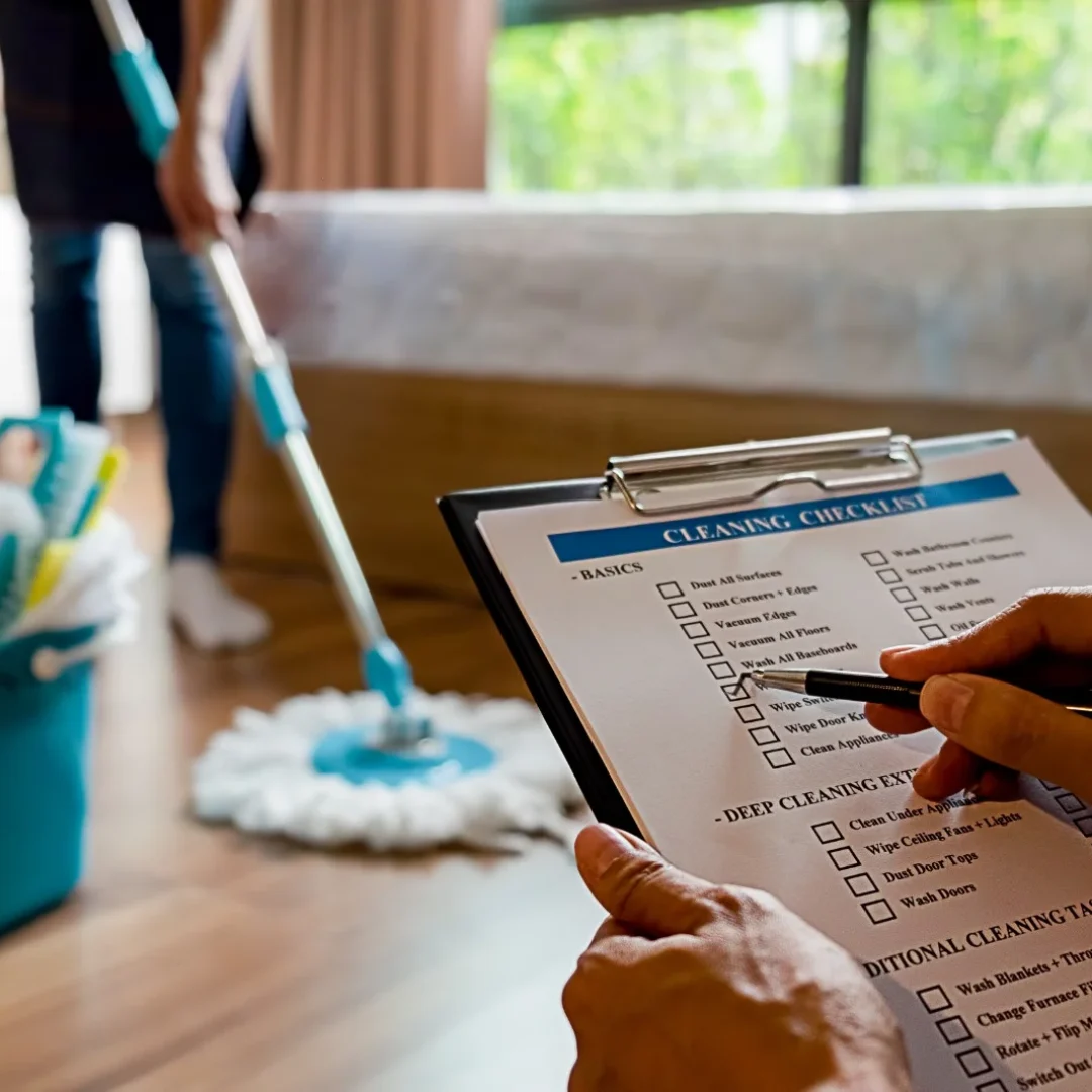 cleaning checklist